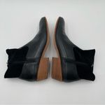 Frye and Co. Women's 10 Black Suede & Leather Rubie Zip Ankle Boots Western Photo 8