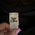 Sew In Love Black Pleated Tank Top Size XL Photo 1