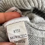 Aeropostale  Ribbed Turtleneck Sweater Y2K 2000s Casual Indie Sleaze Gray Medium Photo 4