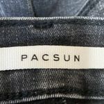 PacSun  Women's Black Super High Rise Jegging Raw Hem Skinny Denim Jeans Size 26 Photo 3
