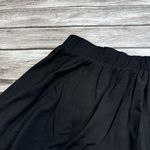 Go Couture Women's Off Shoulder Tiered Black Cropped Blouse L LG Large Ruffles Photo 2