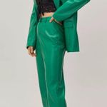 Nasty Gal Faux Leather Tailored Straight Leg Pants Photo 0