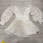 Love Shack Fancy NWT $995 Jiona paneled crocheted cotton embroidered dress size 00 Photo 2