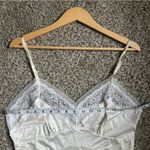 White Lace Slip Dress Bridal Neutral Wedding Sleepwear Medium Photo 2