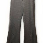 House Of Harlow 1960 Dress Pants 8 Wide Leg Trousers Brown Micro Check Slacks Photo 0