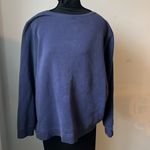 Old Navy  navy blue pullon cute festive Christmas tree peace to y’all sweater XXl Photo 1