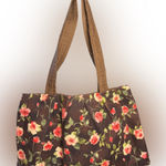 Handmade Floral Brown Bag Photo 0