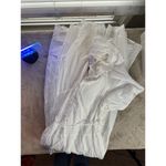 Hello Molly  Women's XL White Maxi Shirt Dress Button Tie Waist Casual Photo 6