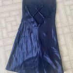Saints + Secrets Secrets + Saints navy blue slip dress Photo 3