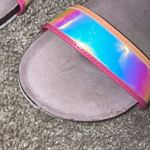 Wonder Nation - New holographic cork strapping sandals size 6 Photo 9