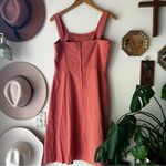 Vintage Embroidered Jumper Dress Women's SIZE 8/10 cottagecore academia garden Photo 5