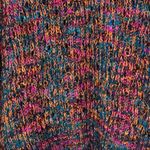 NEW Chelsea & Theodore open knit sweater v neck earth tones Women’s Size Medium Photo 1