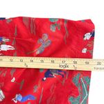 Vintage Womens Novelty Print Golf Shorts Size 10 USA Made High Waited Retro Red Photo 12