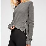 Free People FP One Interlaken Thermal Waffle Knit Cropped Top Size XS Photo 1