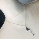 Handcrafted pyrope garnet sterling pendant on chain necklace Silver Photo 0