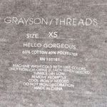 Grayson Threads Grey Stars Stripes Cocktails T-shirt Size XS Photo 1