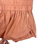 Free People Movement The Way Home Athletic Swishy Shorts Warm Coral Size Small Pink Photo 3
