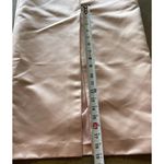 Vintage Pinky & Me Skirt Womens Size 4 Pink Formal Satin Long Maxi Lined Back Photo 7
