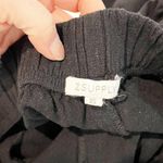 Z Supply  High Rise Wide Leg Farrah Linen Blend Pants Trousers Black XS Photo 2