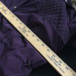 Gallery New York Women Quilted Faux Fur Hood Parka Coat Plum Purple 1X Photo 5