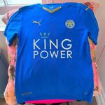 Puma royal blue soccer jersey football club short sleeve Photo 2