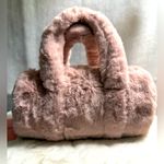Juicy Couture NEW Pink Fuzzy Roll Crossbody Bag Photo 2