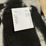 Vervet Haylie High Rise Skinny Ankle Black Gray Tie Dye Jeans Size 29 NWT Photo 4