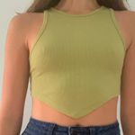 Garage green high neck tank top Photo 0