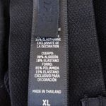 SKIMS Women's Black Sleeveless Plunge Neck Cami Bralette Crop Tank Top Size XL Photo 2