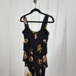 ALC Frank A.L.C. Natalia Tiered Floral Two-Tone Ruffled Silk Dress 763 Photo 10