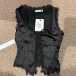 Princess Polly  Mavie Satin Set Black Photo 2