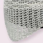 Martina Vidal | Medium | Burano Collection Italian Luxury Lace Crochet Knit Tank White Photo 9