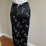 Notations Floral Black Women's Pants Size S Photo 5