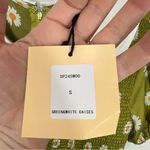 Smak Parlour Modcloth Retro Green Daisy Smocked Mini Dress Peter Pan Collar NWT Photo 4