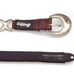 Captiva Brown Leather Silver Sunflower Link Concho Western Belt Size Medium VTG Photo 5