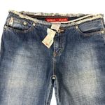Guess Vintage 00s Raw Waistband Low Rise Straight Leg Jeans size 30 NEW Tags Photo 8