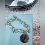 Tiffany & Co. Rare Return to Tiffany Round Tag Charm Bracelet Sterling Silver 7” Photo 6