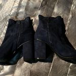 Kenneth Cole  Reaction Blue Suede Ankle Boots Photo 0