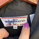 Vintage 90s fringed beaded black southwestern cowgirl western shirt Size M Photo 3