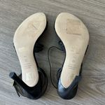 Stuart Weitzman Twist Sleek 95 Leather Black Heels Photo 3