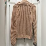 Free People Sweetheart Mock Neck Sweater Size Medium Tan Photo 4