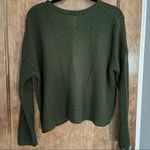 Harper Heritage  Green Oversized Sweater Size Small Photo 3