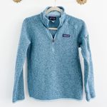 Patagonia Fleece Atoll Blue Better Sweater 1/4 Zip Pullover Photo 0