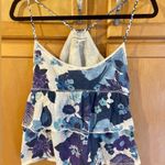 Aeropostale  Flowered Tank Top Size L Photo 0