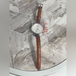 Robert Lee Morris RLM Women's Brown Leather Strap Watch NIB Water Resistant Photo 0