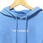 Barstool Sports Barstool Chicks Blue Crop I am Unwell Call Her daddy Hoodie Photo 3