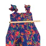 NWT JCrew Floral Tropical Square Neck Midi Dress Blue Size 8 Photo 5