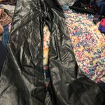 LIONESS  xxs black wide leg pants Photo 2