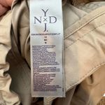 NYDJ Brushed Twill Anorak tan beige Plus Size hooded pockets zipper Jacket 1X Photo 11