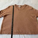 Madewell Crewneck Pullover Ribbed Sweater Size X-Small Relaxed Fit Girly Cozy Photo 5